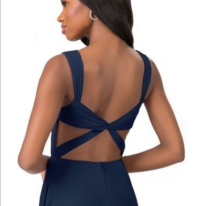 Azazie Nahrin Style - Dark Navy - Size 8